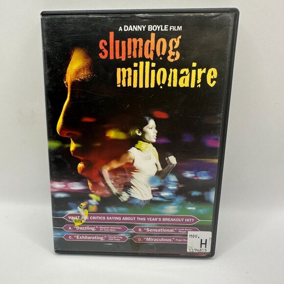 Slumdog Millionaire DVD Academy Award Winner R Danny Boyle Dev Patel Love Movie - Picture 2 of 4